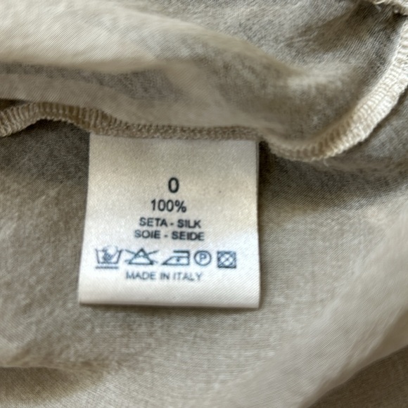 Giada Forte silk top size 0 - Picture 3 of 5